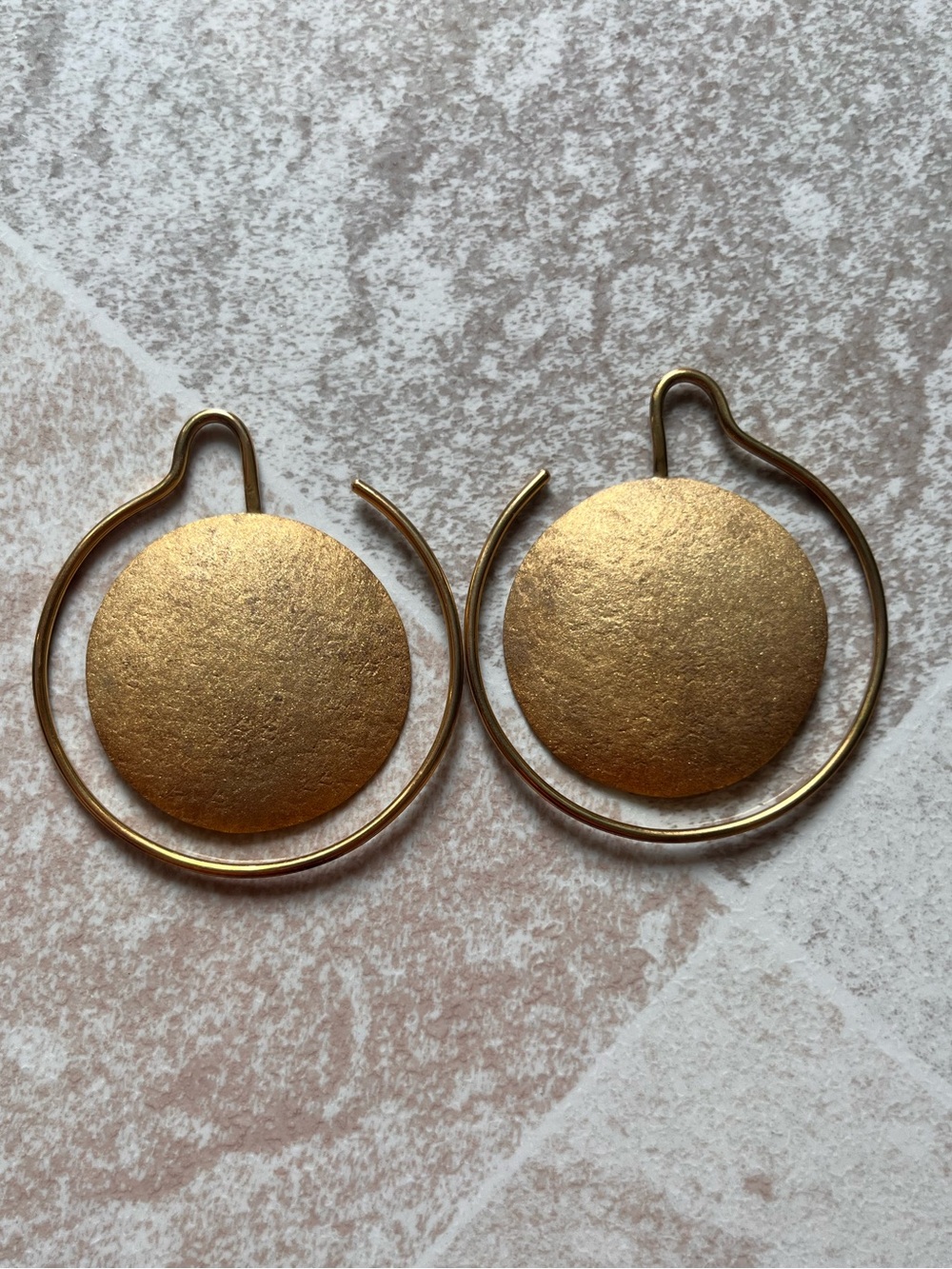 Maya Jewelry Gold Plated Eclipse Hangers